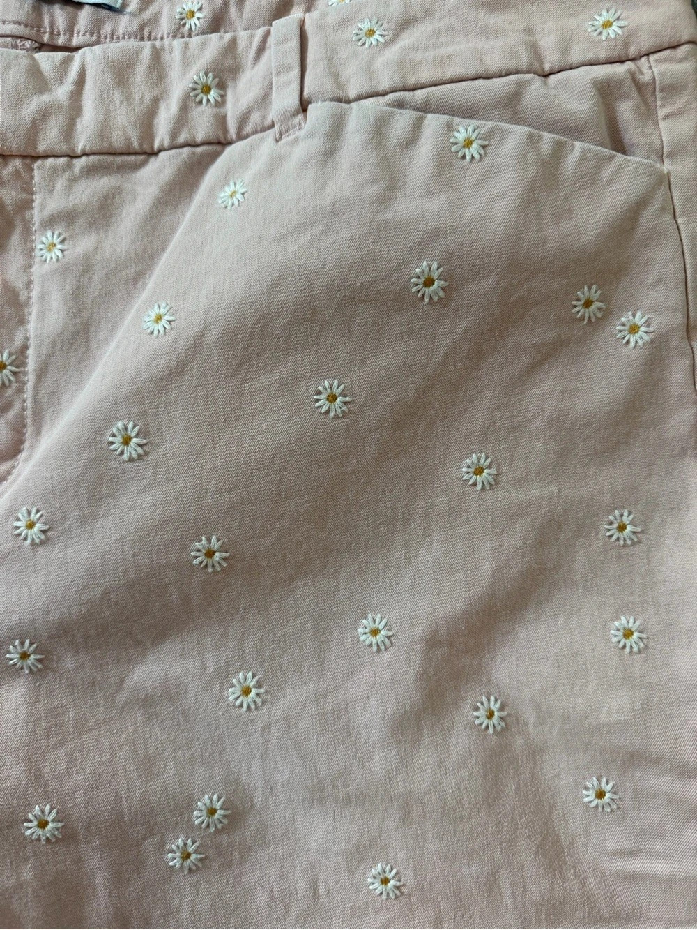 Old Navy Floral Ankle Pants Size 18 Pink - Picture 4 of 5
